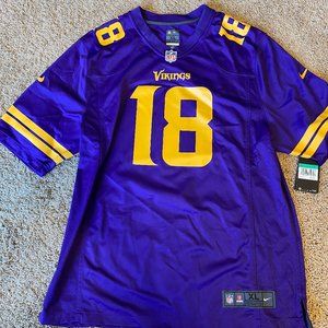 Minnesota Vikings Justin Jefferson Purple NFL Jersey